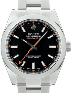 Rolex Milgauss 116400 Stainless steel Noir