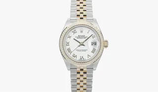 Rolex Lady-Datejust 28 279173 Yellow gold and Stainless steel Blanc