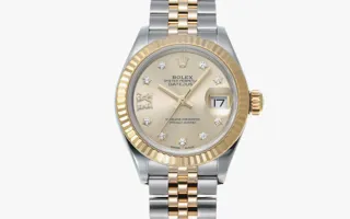 Rolex Lady-Datejust 279173G Stainless steel Champagne