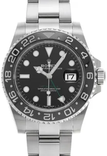 Rolex GMT-Master II 116710LN Stainless steel Noir