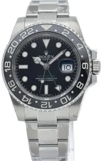 Rolex GMT-Master II 116710LN Stainless steel Noir