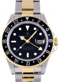 Rolex GMT-Master II 16713 Yellow gold and Stainless steel Noir