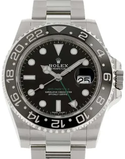 Rolex GMT-Master II 116710LN Stainless steel Noir