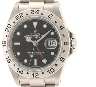 Rolex Explorer II 16570 Stainless steel Noir