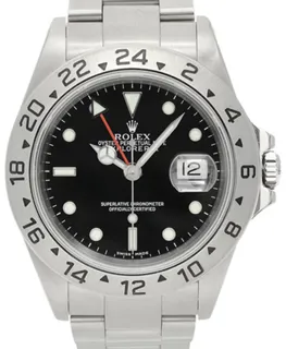 Rolex Explorer II 16570 Stainless steel Noir