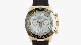 Rolex Daytona 116518LNNG Or jaune White