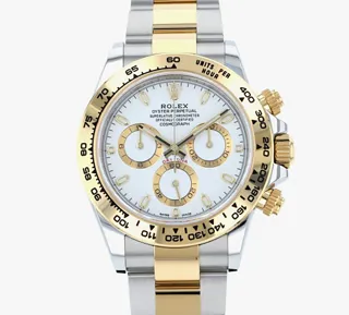 Rolex Daytona 116503 Yellow gold and Stainless steel Blanc