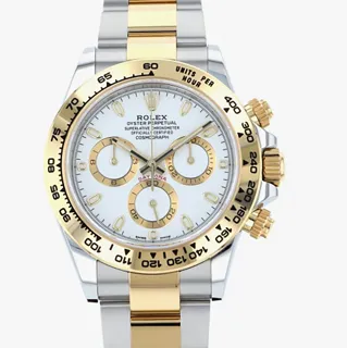 Rolex Daytona 116503 Yellow gold and Stainless steel Blanc