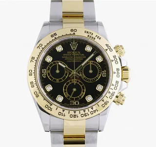 Rolex 116503G Yellow gold and Stainless steel Noir