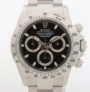 Rolex Daytona 116520 Stainless steel Noir