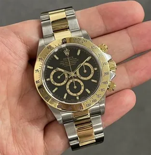 Rolex Daytona 116523 Yellow gold and Stainless steel Noir