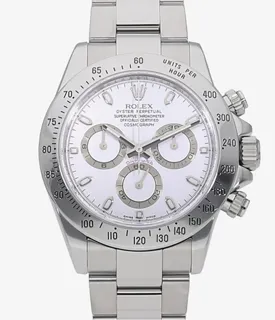 Rolex Daytona 116520 Stainless steel Blanc