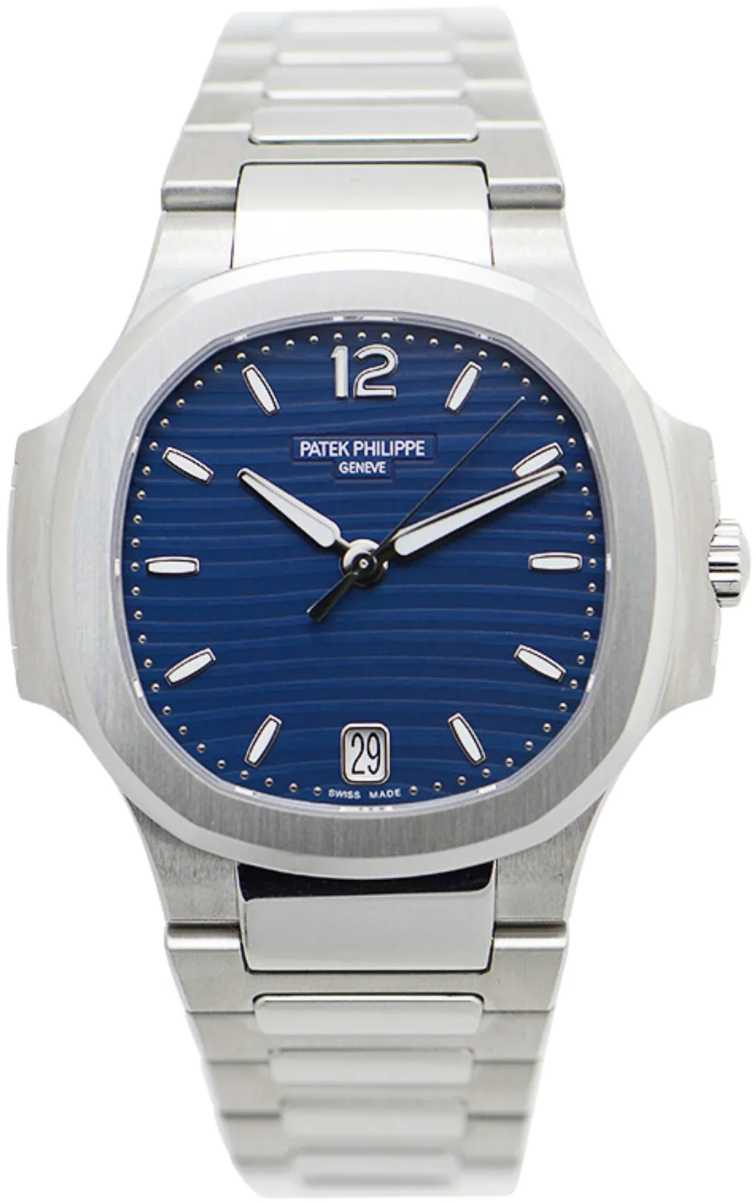 Patek Philippe Nautilus 7118/1A-001 35mm Stainless steel Blue