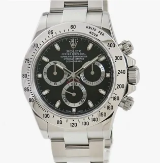 Rolex Daytona 116520 Stainless steel Noir