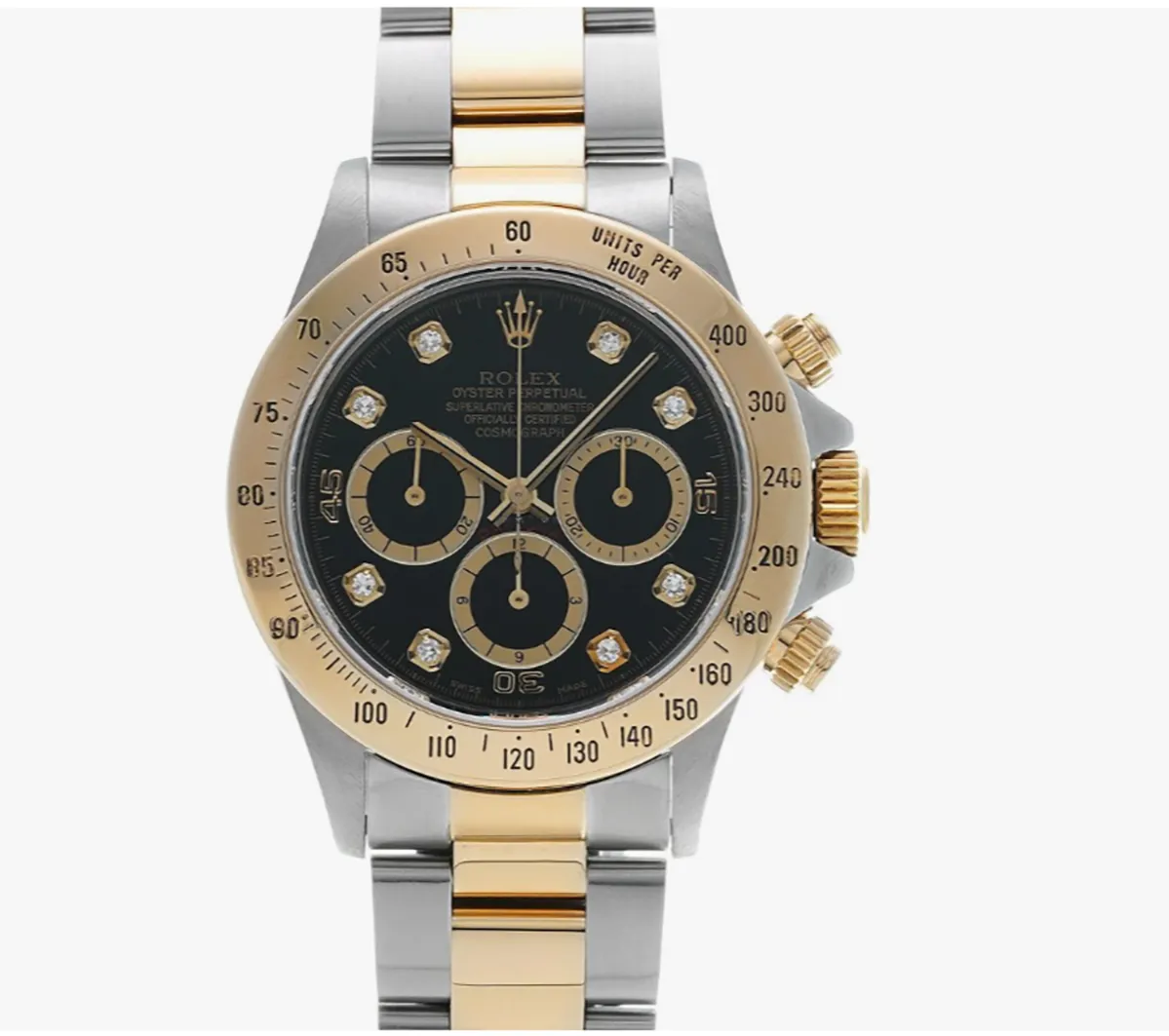 Rolex Daytona 16523G 40mm Stainless steel Noir