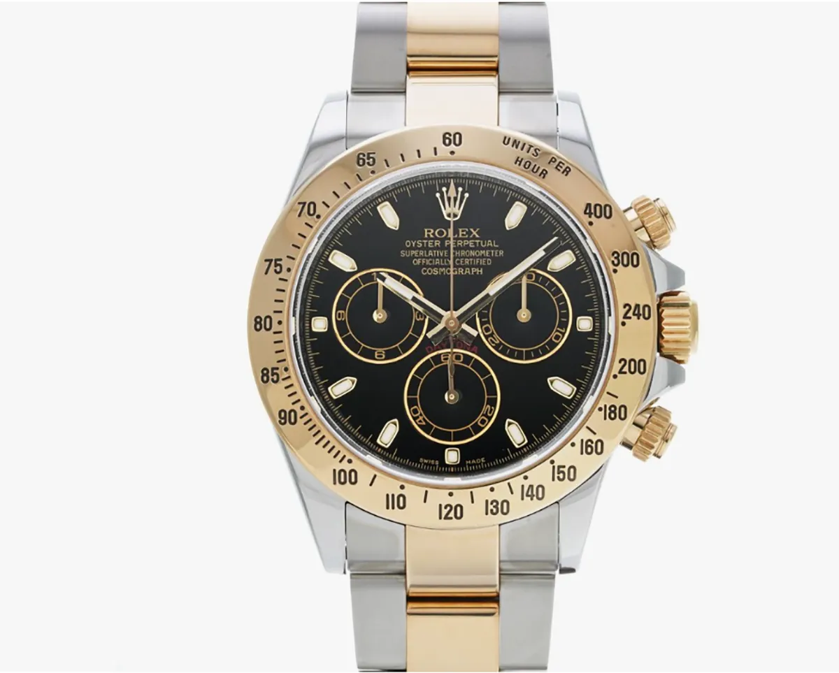 Rolex Daytona 116523 40mm Stainless steel Noir