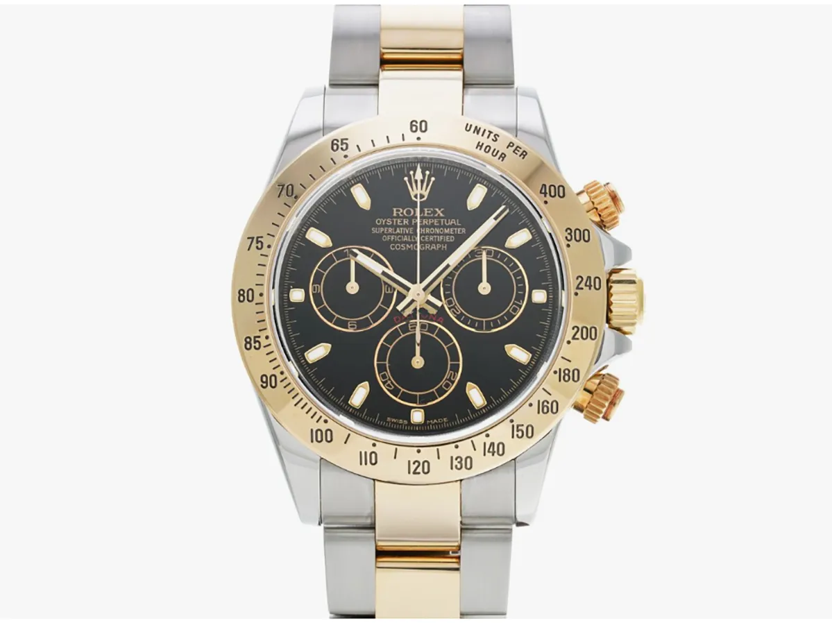 Rolex Daytona 116523 40mm Stainless steel Noir