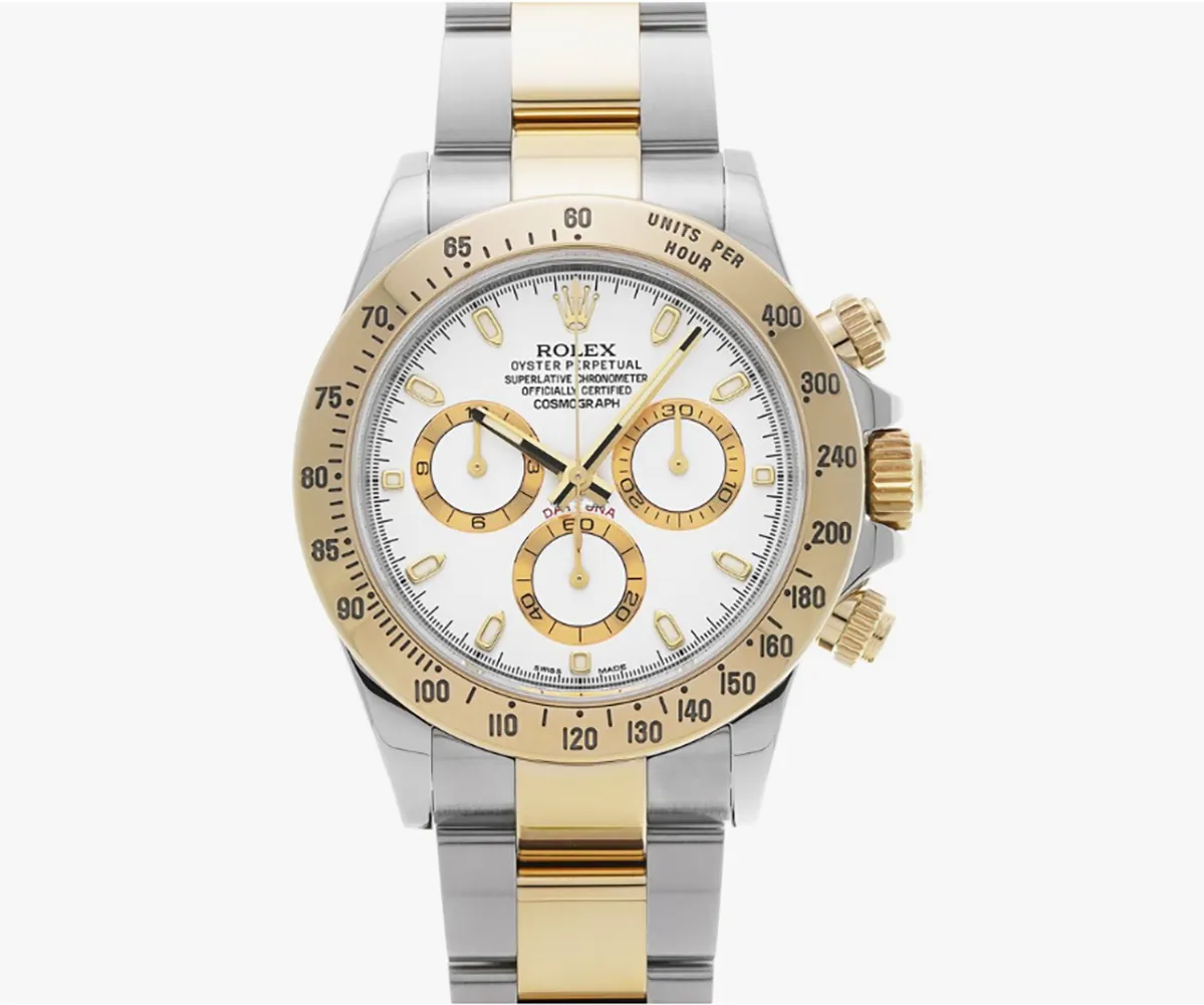 Rolex Daytona 116523 40mm Stainless steel Blanc