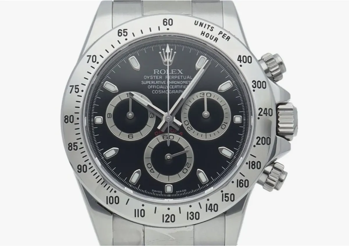 Rolex Daytona 116520 40mm Stainless steel Noir