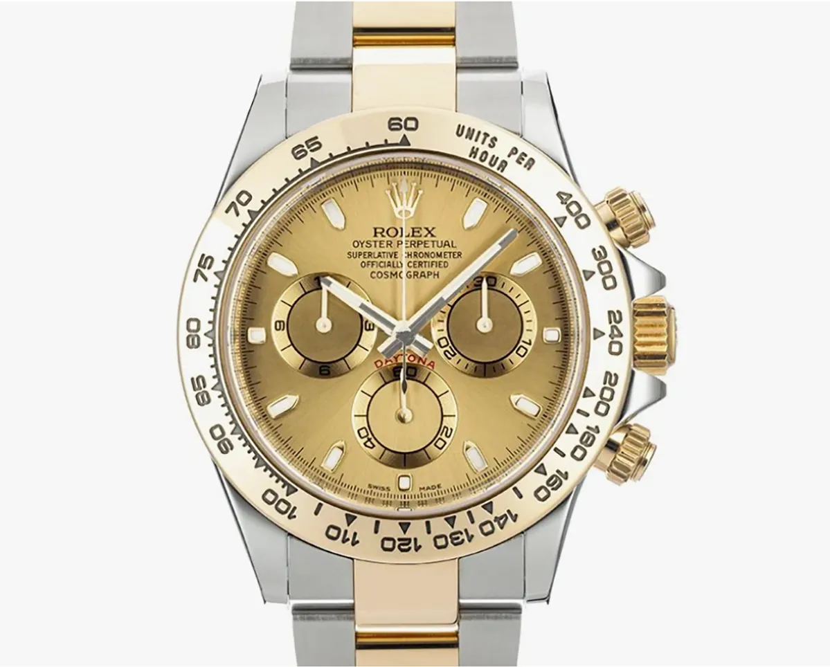 Rolex Daytona 116503 40mm Yellow gold and Stainless steel Champagne