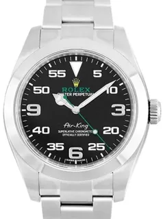 Rolex Air King 116900 Stainless steel Noir