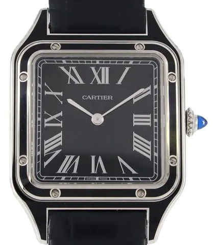 Cartier Santos Dumont WSSA0046 31.5mm Black