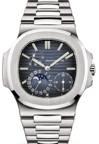 Patek Philippe Nautilus Moonphase 5712/1A-001 40mm Stainless steel Blue