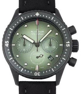 Blancpain Fifty Fathoms Bathyscaphe Chronographe Flyback 5200-0153-B52A 43.6mm Ceramic Green