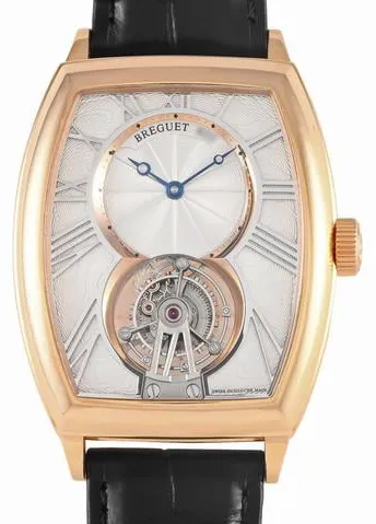 Breguet Héritage 5497BR/12/9V6 42mm Rose gold Silver