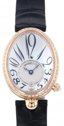 Breguet Reine de Naples 8918BR58964D00D3L 36.5mm Rose gold Mother-of-pearl