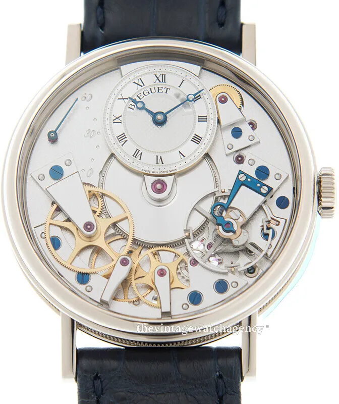 Breguet Tradition 7037bb/11/9v6 38mm 18k white gold