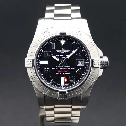 Breitling Avenger A17331 45mm Stainless steel Black