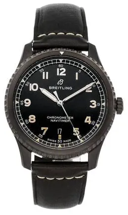 Breitling Aviator 8 M17314101B1X1 41mm Stainless steel Black