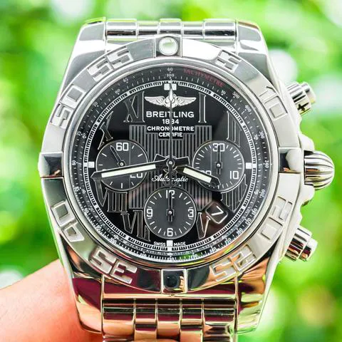 Breitling Chronomat 44 AB011012/B956 44mm Stainless steel Black