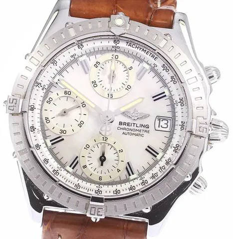 Breitling Chronomat J13352 40mm White gold White