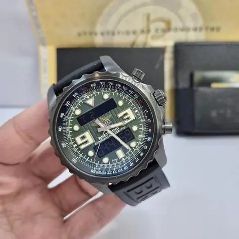 Breitling M7836522 48mm Stainless steel Green