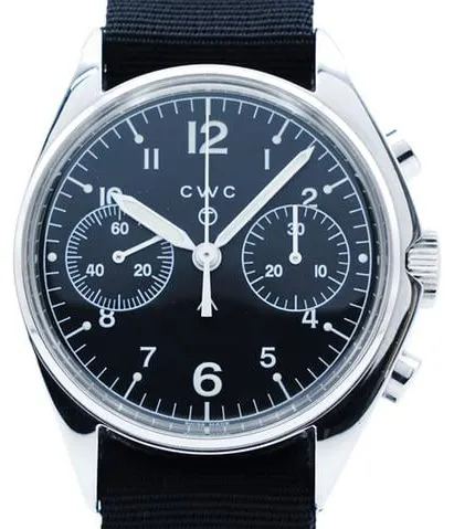 Cabot Watch Company ミリタリーウォッチ　英国軍用 復刻 39mm Stainless steel Black