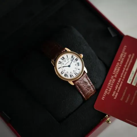 Cartier Ronde de Cartier W6701007 29.5mm Rose gold Silver