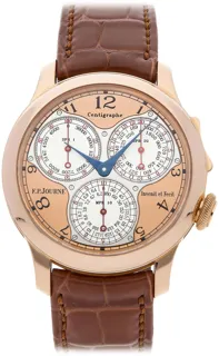 F.P. Journe Centigraphe Souverain 40mm Rose gold Pink