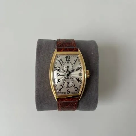 Franck Muller Master Banker 5850 MB 32mm Yellow gold Silver