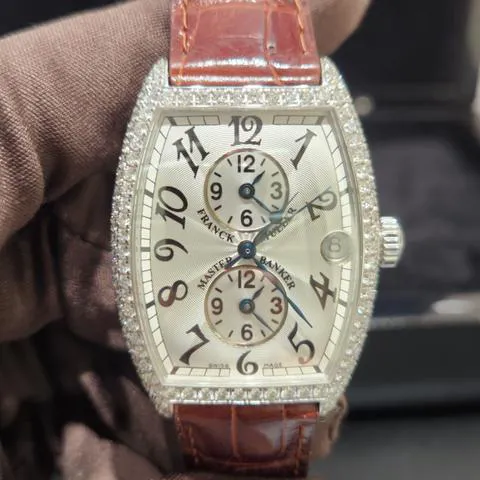 Franck Muller Master Banker 2852 MB D 43mm White gold Silver