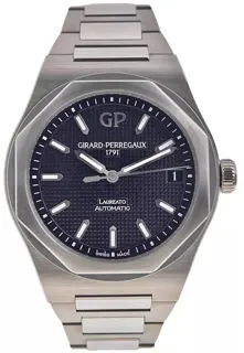 Girard-Perregaux Laureato 81010-11-634-11A Stainless steel Black