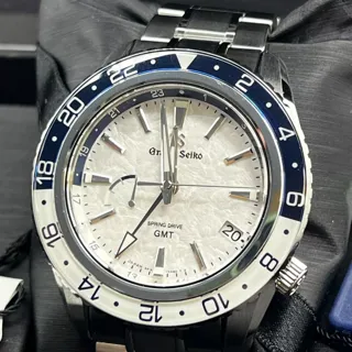 Grand Seiko Spring-Drive GMT SBGE275 Stainless steel Silver