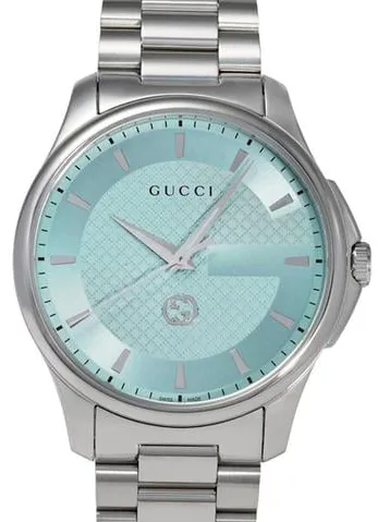 Gucci G-Timeless YA126372 40mm Stainless steel Blue