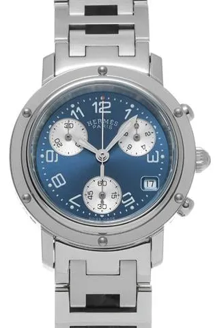 Hermès Clipper CL1.310.631/3780 31mm Stainless steel Blue