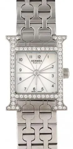 Hermès Heure H HH1.130 17mm Mother-of-pearl