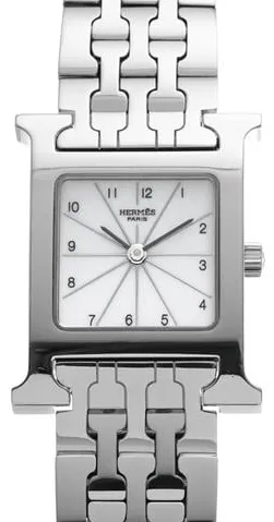 Hermès Heure H HH1.210.132/4804 21mm Stainless steel White