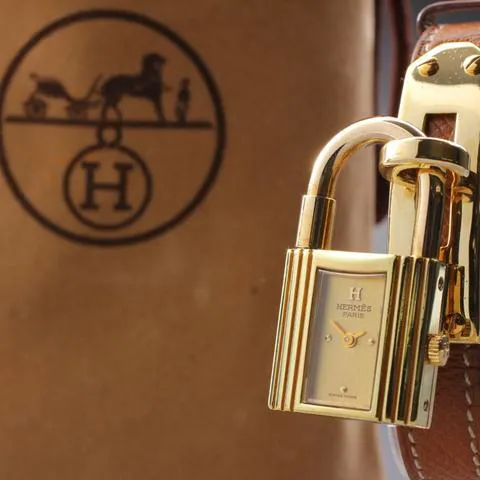 Hermès Kelly 20mm Gold-plated Gold