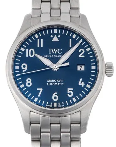 IWC Pilot Mark IW327014 40mm Stainless steel Blue