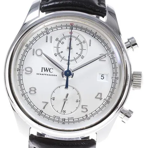 IWC Portuguese Chronograph IW390403 42mm Stainless steel Silver